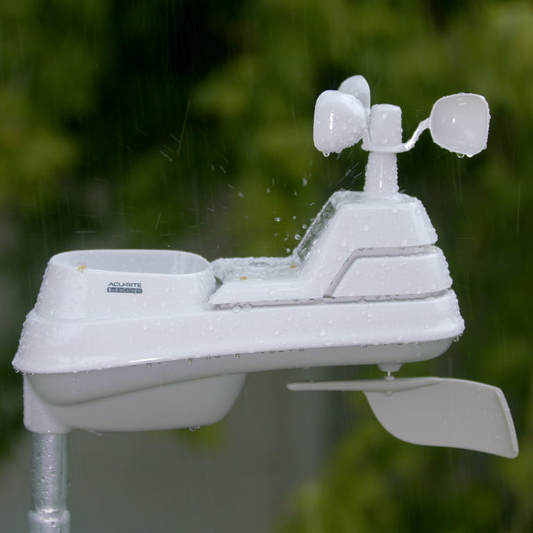AcuRite Iris® (5-in-1) Wireless Weather Station for Temperature, Humidity,  Wind, and Rainfall 
