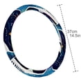 thumbnail image 4 of Starry Shark 14.5 Inch Printing PVC Leather Car Wheel Cover Steering Wheel Cover Auto Accessories, 4 of 6