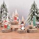 thumbnail image 3 of Regalo de Navidad 2023, decoración de escritorio de Navidad, árbol de Navidad de madera, regalos de Papá Noel, adornos, 3 of 4