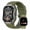 Green, variant on 350mAh Battery, Smartwatch, Syncs with Mobile Phone, Supports Wireless Calls, Message Reminders, 100+ Sports Modes, Perfect Gift for Friends