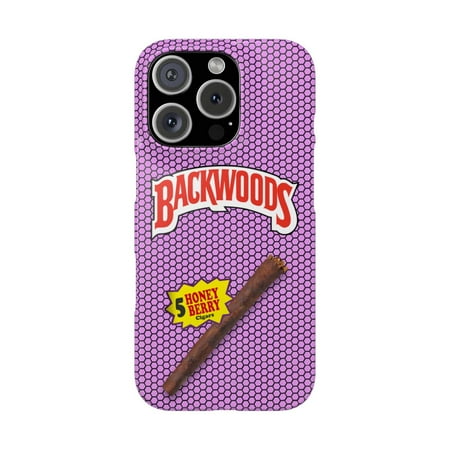 iPhone Slim Case Backwoods Honey Berry Back Woods Purple Flavor Gift - iPhone 16 Pro
