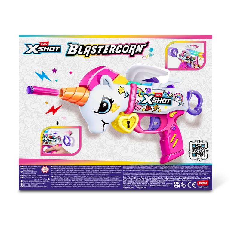 XSHOT, Blastercorn, 16 Darts, Air Pocket Technology Foam Darts