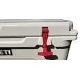 thumbnail image 2 of 2-Pack Replacement Lid Latches Compatible With Yeti and RTIC Hard Coolers, Designed and Manufactured - Larger, Ergonomically Improved Design That Fits all Yeti Tundra Coolers (Red), 2 of 4