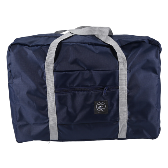 Multifunction Large Capacity Casual Folding Waterproof Luggage Storage Bags Suitcase Handbag Organizer Tote Bag Navy