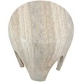 thumbnail image 4 of Meridian Furniture Moxie Table d'Appoint Intérieur / Extérieur en Béton Travertin, 4 of 7