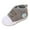 Gray, variant on Quealent Baby Boys Girls Sneaker Leather Soft Sole Anti-Slip Toddler White Casual Shoes First Walker Crib Shoes Gray for Size 4