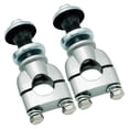 thumbnail image 3 of 2 piezas de elevadores de manillar para motocicleta, abrazadera de montaje de 7/8 pulgadas (22 mm) para motocicletas de motocross, color plata., 3 of 5