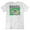 White, variant on Brazil is My Happy Place Flag Art Sign Print T-Shirt Clothing Gift & Souvenir Black