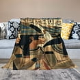 thumbnail image 2 of Orinice Egyptian Culture Warm Lightweight Blanket Soft Fleece Blankets Throw Blanket for Living Rooms Sofa Decor All Seasons Long-Lasting Blanket 40x50in, 2 of 6