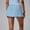 Blue, variant on DuoJiaJ Women's Pleated Tennis Skirt With Pockets Shorts High Waist Miniskirt Lightweight Skirt Flowy Sports Skirt Skirts For Women Blue XXL