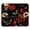 Multicolor, variant on PhooArto Comfortable Mouse Pad Flower Hawk Moth Skull Pattern Desktop Mousepad , 21 x 25 cm Mouse Mat, Non-Slip Rubber Base, Improves Speed and Precision