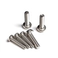 thumbnail image 4 of 100 Piezas de Tornillos Clavos Tuercas de material acero Inoxidable de Hex Durable Bricolaje Herramienta para Hogar DIY Macarena  Inoxidable Tornillo de cabeza redonda, 4 of 8