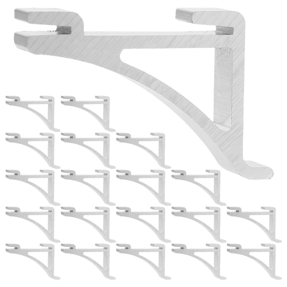 unbranded  20 Pcs Freezer Shelf Clips Fridge Hook Commercial Refrigerator Sturdy Hooks