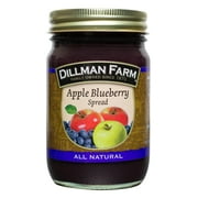 Dillman Farm Apple Blueberry Butter - Pack of 6, 15oz Jars