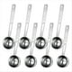 thumbnail image 1 of 8 Cucharas Medidoras de 2 Cucharadas con , de Acero Inoxidable de 30 Ml, para Café, Leche, Fruta en Polvo y Tarro de ., 1 of 5