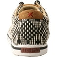 thumbnail image 4 of Twisted X Boots Womens WHYC017 Twisted X Black White Hooey Loper 5.5 Black/White, 4 of 6