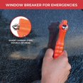 thumbnail image 4 of Window Breaker Seat Belt Cutter - Car Rescue Hammer with Sharp Seat Belt Cutter, Double Ended Escape Tools for Breaking Glass in Emergency (2 Pack), 4 of 5