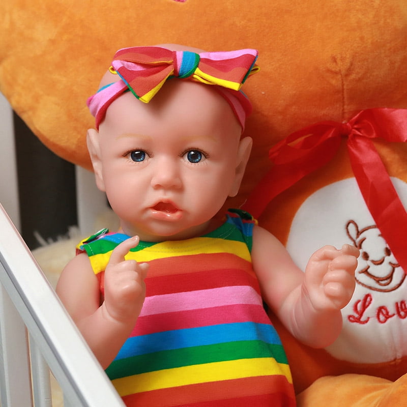 biracial full body silicone baby