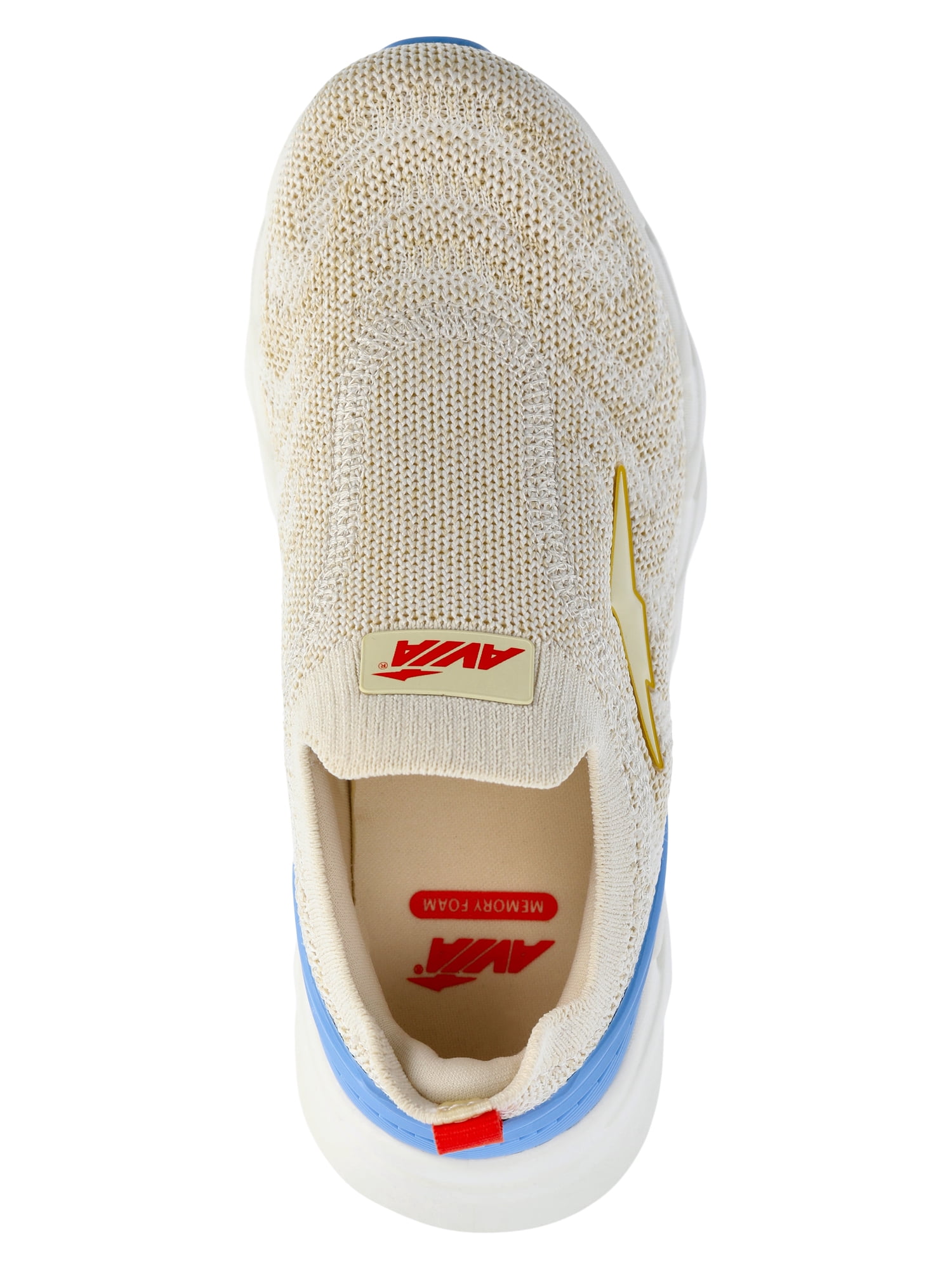 Avia Honeycomb Toddler, Little, and Big Kid Slip On Knit Sneakers