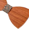 thumbnail image 2 of Miangastore Bow Tie Assorted Color 1Pack 4.7x2.2in Wooden, 2 of 9
