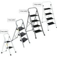 thumbnail image 2 of SONGMY 2 Steps Ladder, Folding Anti-Slip Safety Tread Step Ladder, 300Lb Load Capacity for Industrial Home Use, 2 of 10