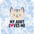 thumbnail image 4 of Inktastic My Aunt Loves Me Niece Cat Girls Toddler T-Shirt, 4 of 5