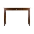 Winsome Wood Rochester Console Table with Drawer, Walnut Finish