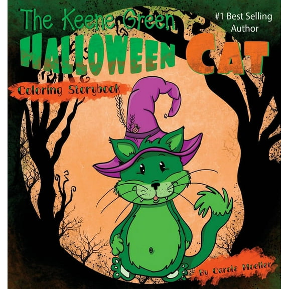 The Keene Green Halloween Cat, (Hardcover)