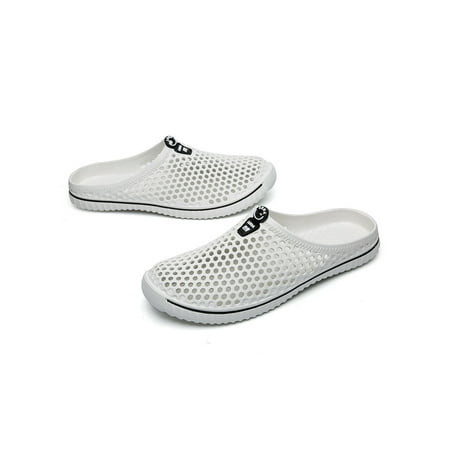 

GENILU Mens Garden Clogs Mules Anti-Slip Water Shoes Breathable Sandals Slippers Outdoor