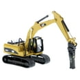 thumbnail image 4 of Diecast CAT Caterpillar 320D L Hydraulic Excavator with Multiple Work Tools and Operator "High Line" Series 1/87 (HO) Scale Diecast Model by Diecast Masters, 4 of 4
