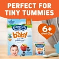 thumbnail image 6 of Stonyfield Organic YoBaby Apple & Blueberry Whole Milk Baby Yogurt, 4 oz Cups, 6 ct Pack, 6 of 11