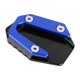 thumbnail image 2 of Almohadilla soporte ampliación placa para estacionamiento Kickstand extensión Pad soporte lateral apto para Yamaha YZF R25/YZF R3/MT-25/MT-03 14-19Blu,Almohadilla de soporte lateral Ampliación de sopo, 2 of 7