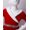 Red, variant on iiniim Kids Girls Christmas Dress Red Velvet Xmas Party Santa Claus Costumes