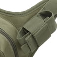 thumbnail image 2 of Riñonera de tela Oxford EDC bolsa de muslo para acampar senderismo (verde militar), 2 of 7