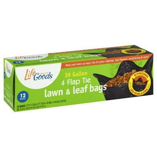Life Goods Happy Home 39 Gallon 4 Flap Tie Lawn & Leaf Bags, 12 Ct, 1 -  Harris Teeter