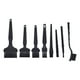 thumbnail image 4 of Kit de cepillos de limpieza para teclado de computadora, 8 cepillos no estáticos, cepillos de limpieza no estáticos, cepillos no estáticos para electrónica, elegantes y modernos, 4 of 14