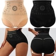 thumbnail image 2 of Tummy Shaping High Waist Underwear Breathable Invisible Design Butt Lifting Panties Briefs for Women Shapewear Thongs color XXL, 2 of 4