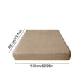 thumbnail image 3 of Waterproof Quilted Mattress Protector Cover, Ice Silk Cooling Topper for Mattress 150x200 cm, Nylon Spandex, Breathable, Full Cover, Blue, 3 of 6