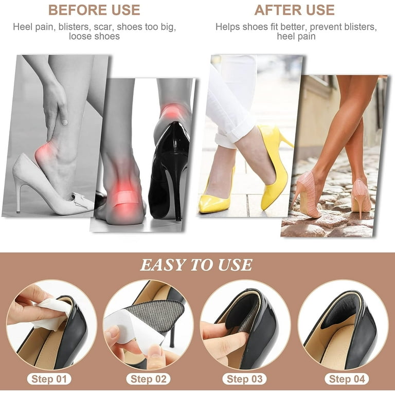 Wear Shoes That How To Make Oversized Shoes Fit Heel Grips Make
