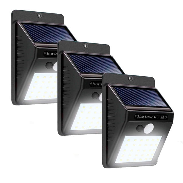 Lámpara con sensor de movimiento ilios innova 30 leds al 30% 3 piezas