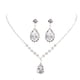 thumbnail image 3 of Xihbxyly Conjunto de Joyas de Diamantes de Moda, Pendientes y Collar con Un Diseño Conmovedor, Cadena Duradera, Caja de Regalo Especial, Regalo de San Valentín para Mujer, Regalo de Aniversario o Cum, 3 of 7