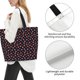 thumbnail image 3 of Balery Animal Paw 1 Bolsa Tote Estilo Estético con Cremalleras, Bolsa de Hombro, Bolsa de Compras Grande y Plegable, 3 of 8