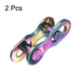 thumbnail image 3 of Uxcell 2pcs Bicycle Missing Link 6/7/8 Speed Reusable Steel Bike Chain Link Colorful, 3 of 7