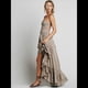 thumbnail image 4 of Vestidos Largos Bohemios Sexys de Verano Sin Espalda para Mujer Gris M, 4 of 5