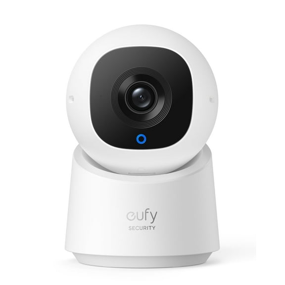 eufy Security Indoor Cam C210, Home Security Camera, 1080p Resolution 360° PTZ, Plug-in Security Indoor Camera with 2.4G Wi-Fi, Human/Motion AI, Night Vision, AI Tracking, HomeBase 3 Compatible