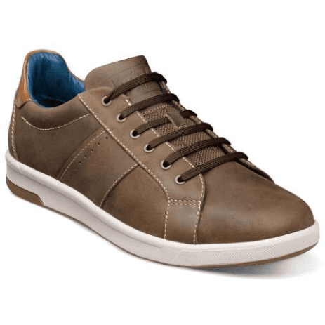 florsheim crossover knit lace to toe sneaker
