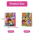 thumbnail image 2 of 16PCS For Dora the Explorer Cartoon Theme Birthday Party Bags,Party Favor Bags,Birthday Party Decorations With Handles Favor Bags Candy Gift Bags for Birthday Party, 2 of 5