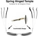 thumbnail image 3 of Gafas de sol The Fresh Minimalist 204-Silver Gradient Blue, 3 of 6
