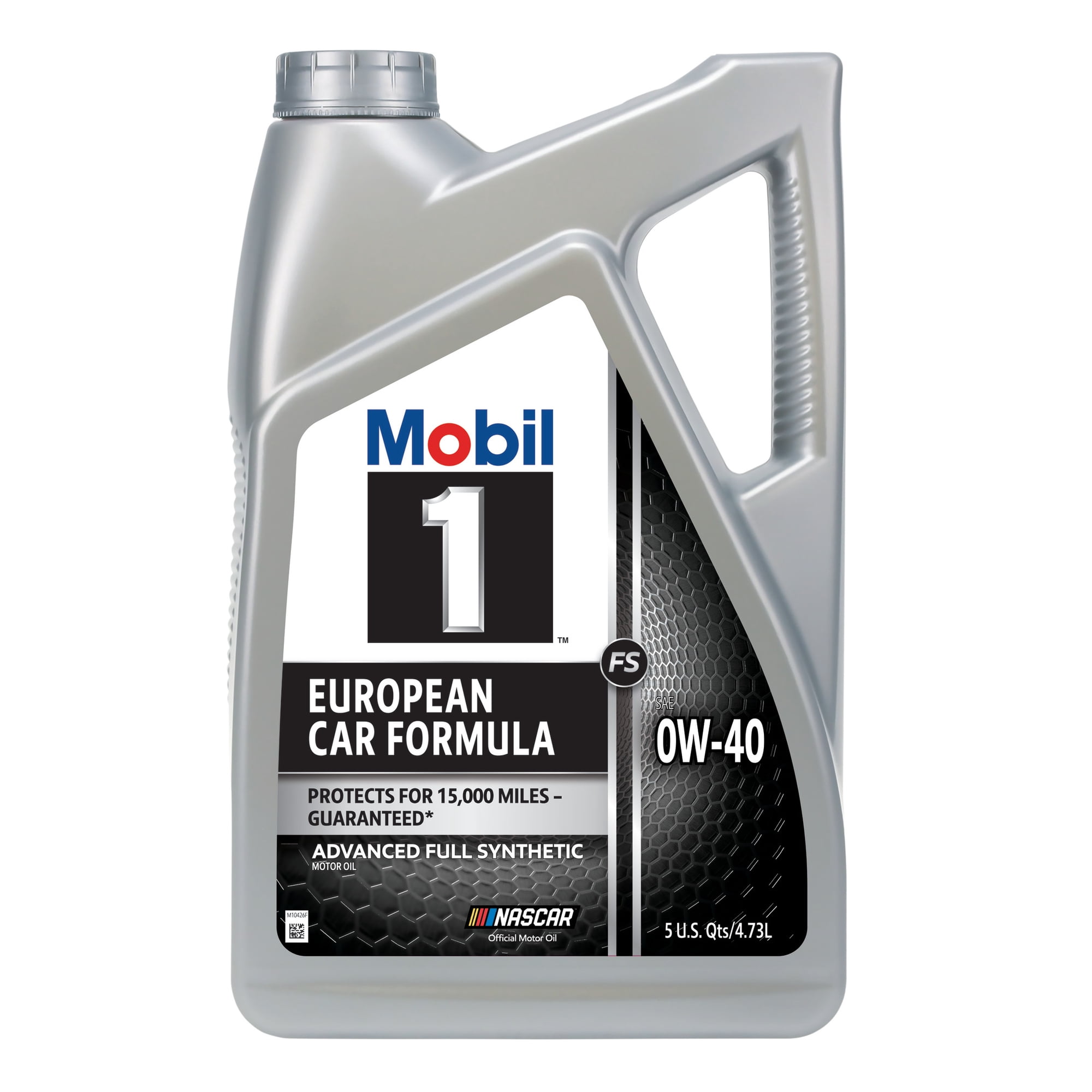 Mobil 1 FS European Car Formula Full Synthetic Motor Oil 0W-40, 5 Quart