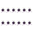 thumbnail image 2 of Boutonniere de flores para boda, para hombre, para novio, para boda, fiesta, graduación Púrpura 12cmx9cm, 2 of 9